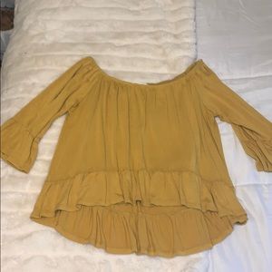 Adorable strapless shirt (M)